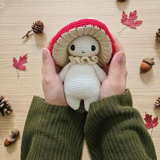 Mushroom Guy | Critter Stitch Crochet Pattern