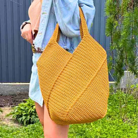 Cute & Easy Crochet Tote Pattern