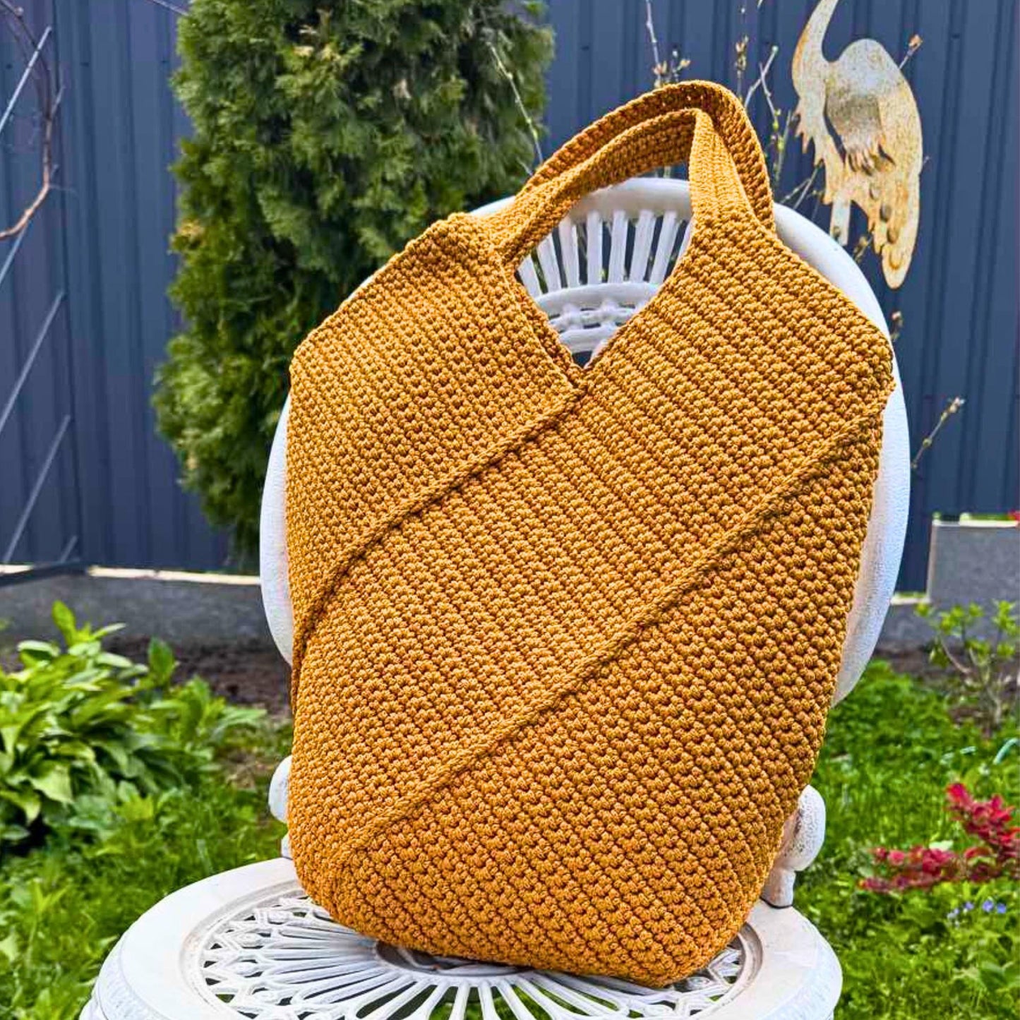 Cute & Easy Crochet Tote Pattern