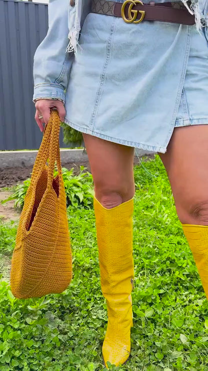 Cute & Easy Crochet Tote Pattern